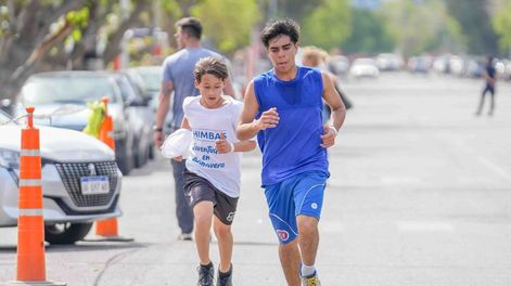 Chimbas abre un nuevo espacio para que los vecinos practiquen atletismo gratis.