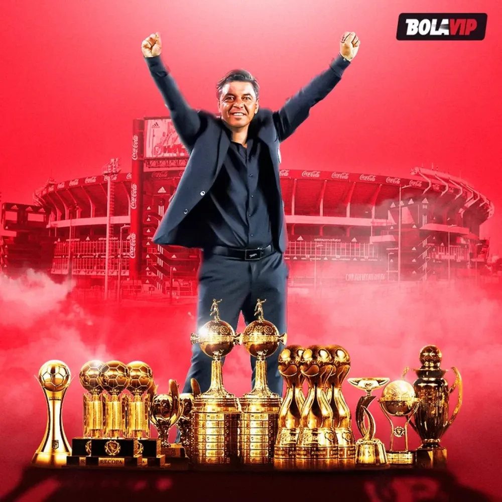 Todos los títulos que Gallardo ganó en River durante sus 8 años como DT