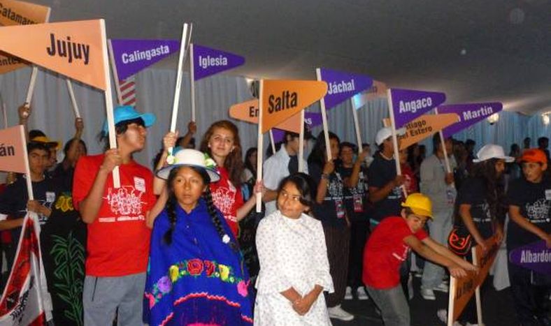 Con chicos de todo el país, comenzó el Congresito