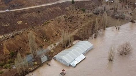 Temporal en Neuquén: piden autoevacuar algunas zonas ante crecida en Portezuelo