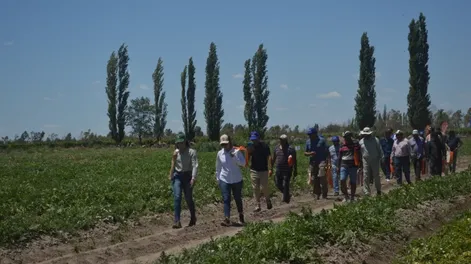 Sarmiento vivió una fiesta del melón y sandía en tecnologías