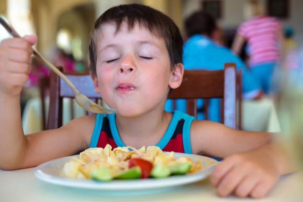 Niños bien alimentados
