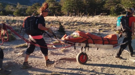Dos andinistas desaparecieron en El Chaltén luego de una intensa avalancha