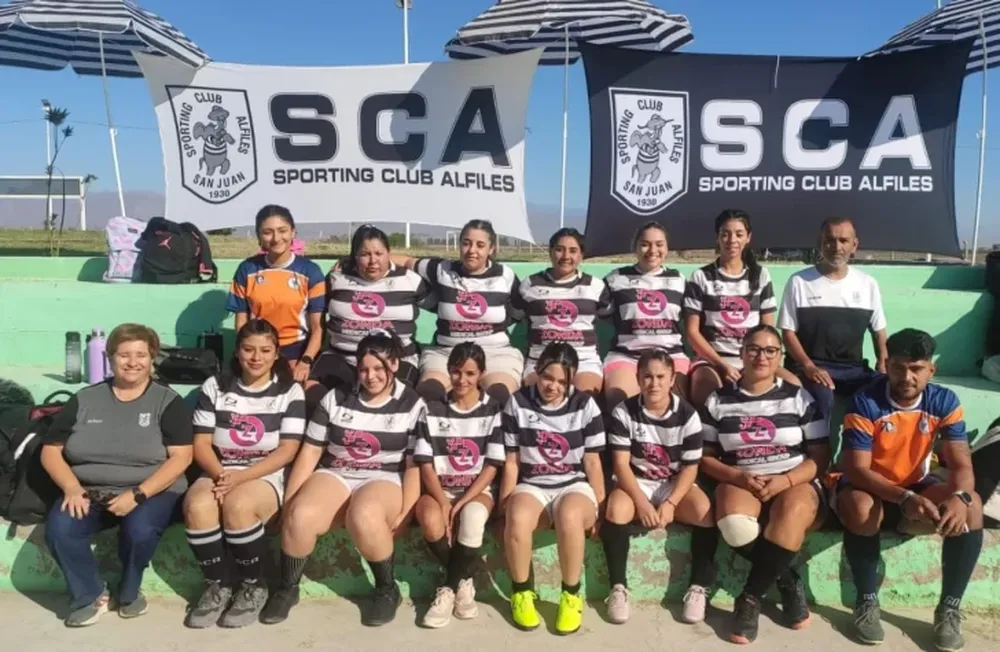 El rugby femenino crece en Alfiles: con folletos, buscan jugadoras hasta en las escuelas secundarias