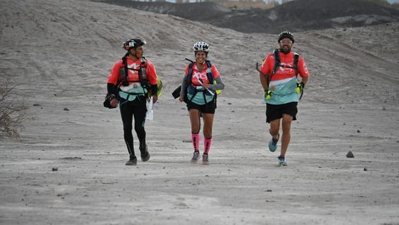 Exigencia. Iglesia convocó una vez más al deporte aventura con la Ansilta XK Race.