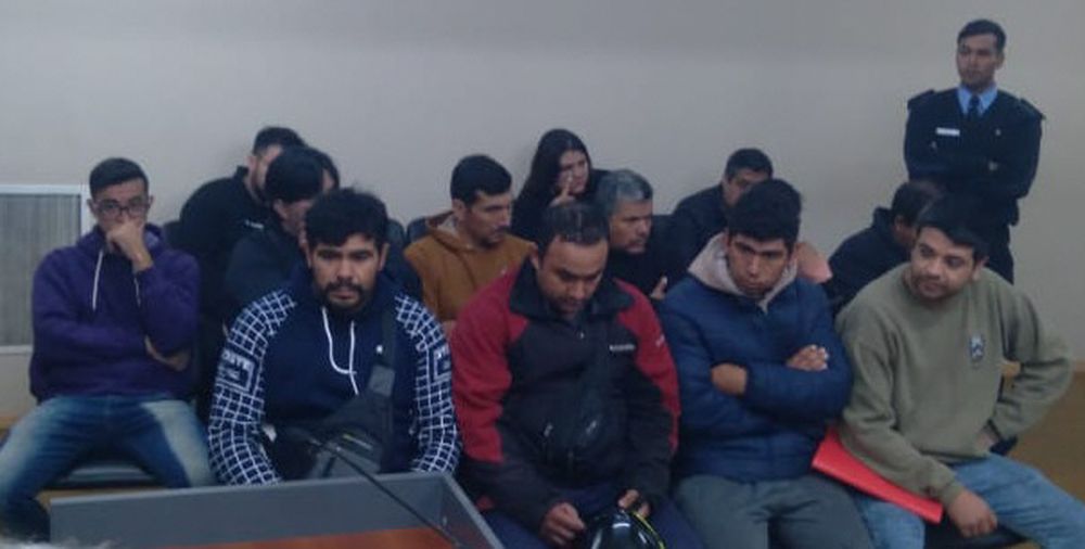 LOS 13 SOSPECHOSOS  enfrentarán la investigación en libertad.