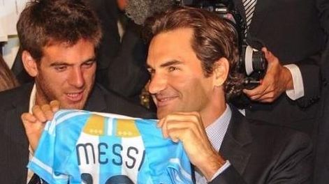 “Messi has redefinido la grandeza”, escribió el suizo Roger Federer