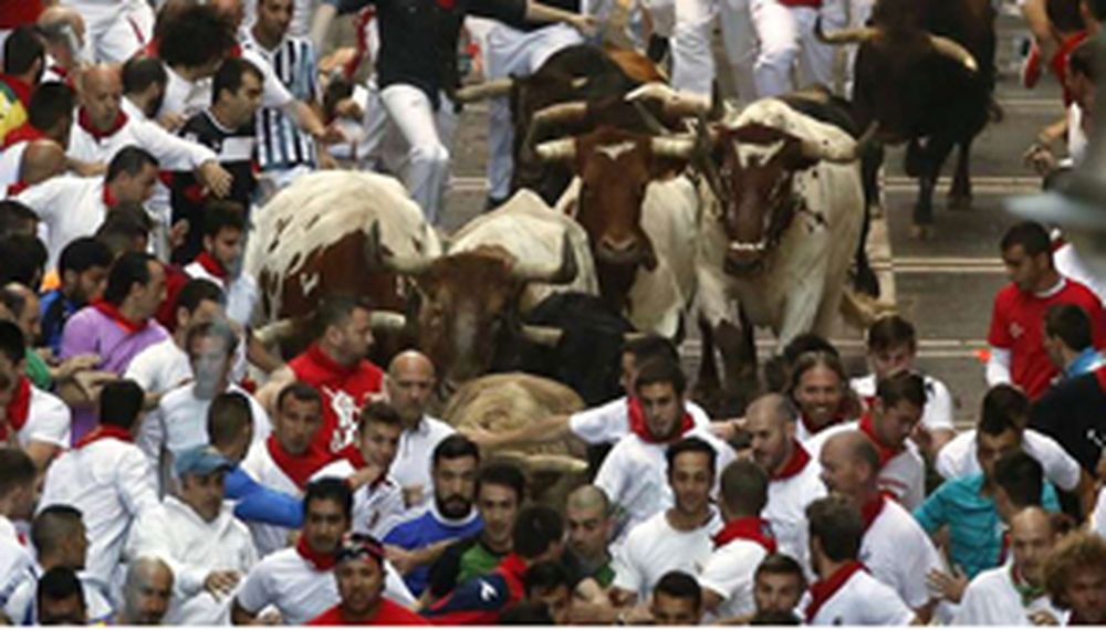Ya son 4 los heridos en el primer encierro de San Fermín
