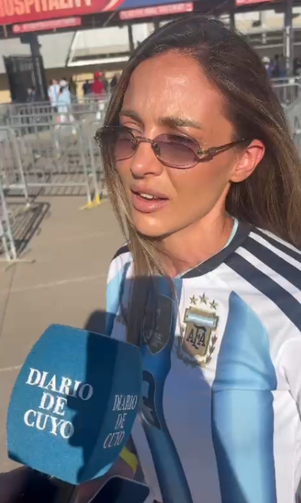 CarolinaCalvagni habló con DIARIO DE CUYO.&nbsp;