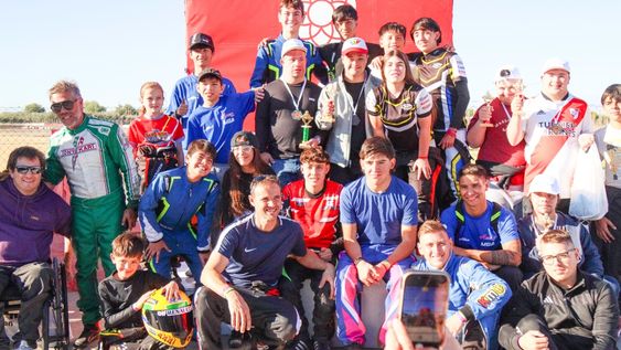 Convocatoria. En La Pista Kart comenzó el Cuyano con buena presencia en esta primera fecha en San Juan.