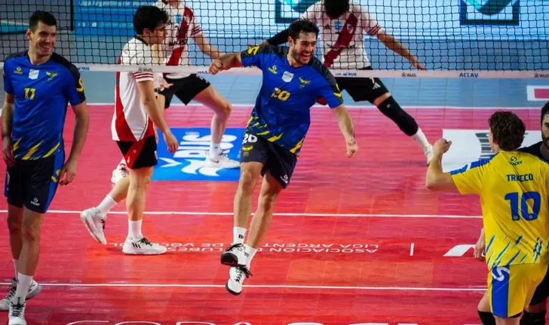 Semifinalistas. UPCN venció a river Plate y este martes buscará la final de la copa ACLAV ante Defensores de Bánfield.