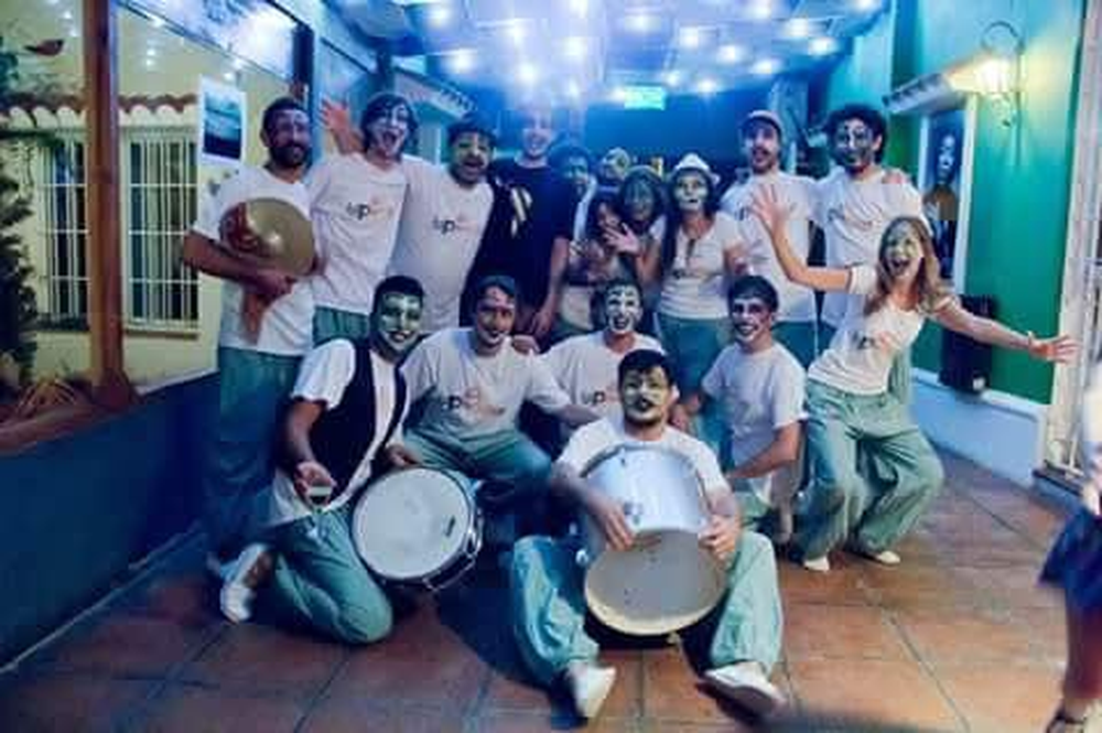 La murga sanjuanina en 2017, en uno de sus ya clásicos 