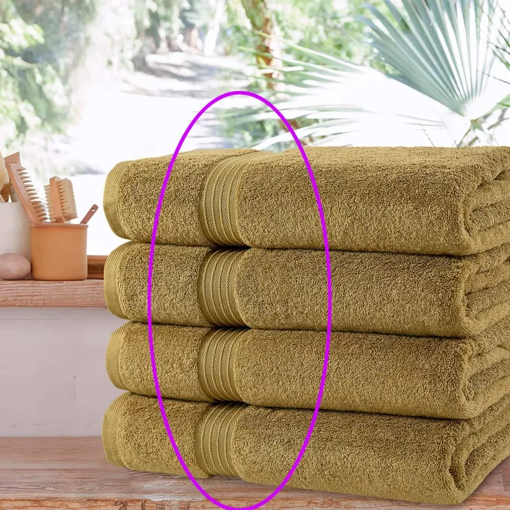 La función ‘oculta’ que tienen las rayitas en la toalla de baño: pocos lo saben.