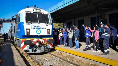 Vuelve el tren de pasajeros Buenos Aires-San Luis