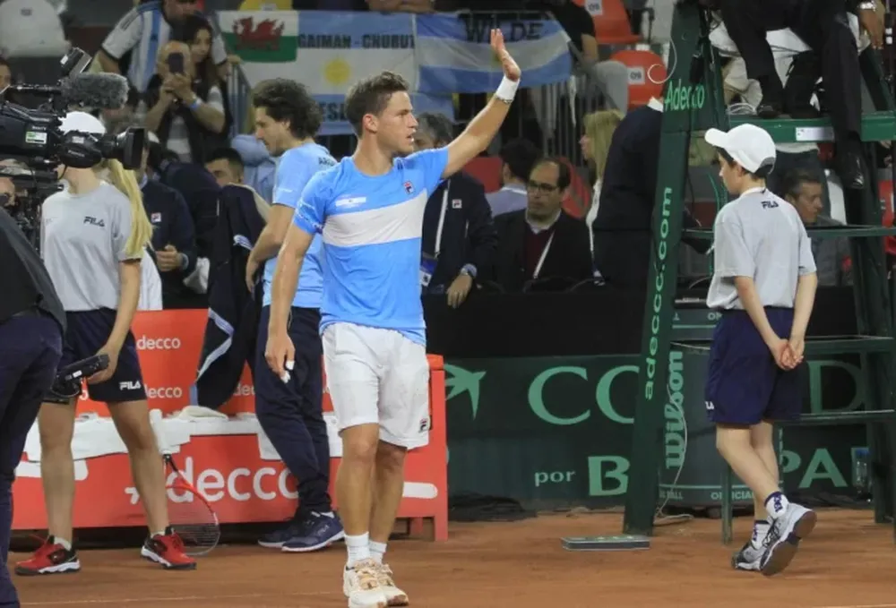 Schwartzman: “Por suerte lo pude cerrar fácil en el cuarto”