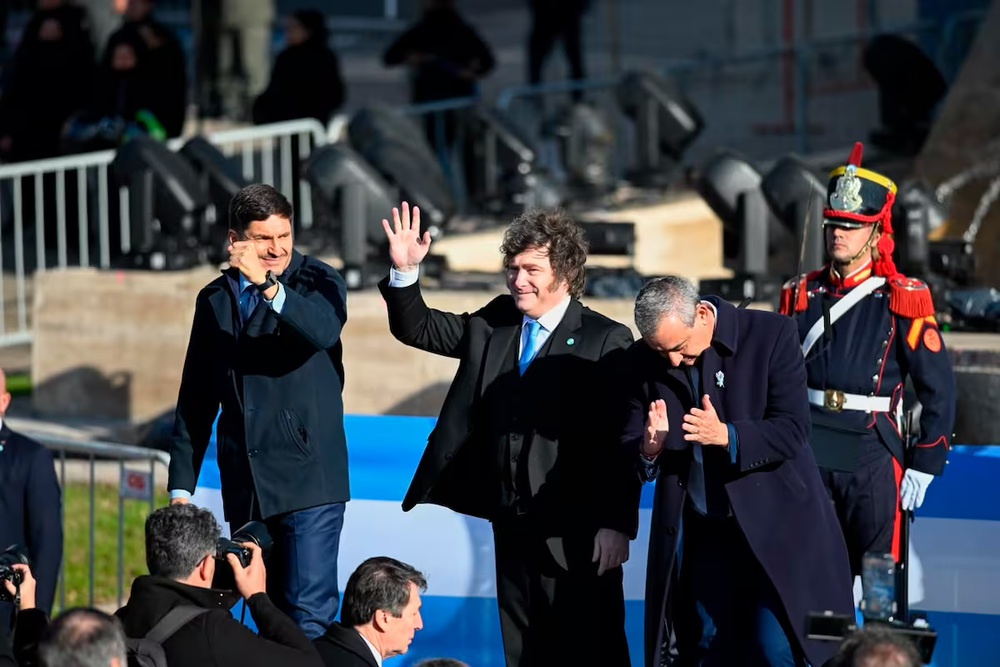 Javier Milei en Rosario.