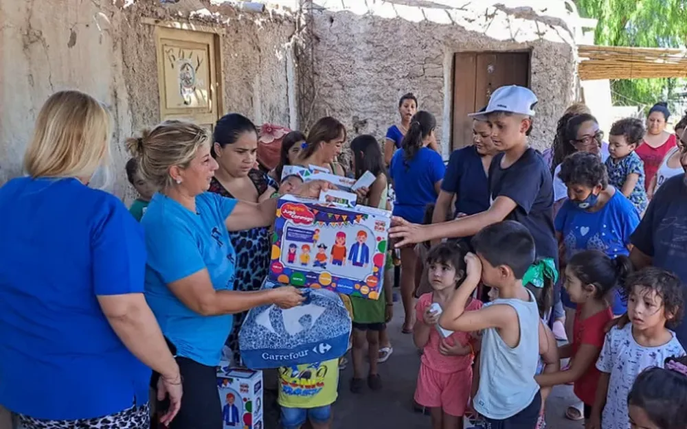 Promoción de salud en un merendero