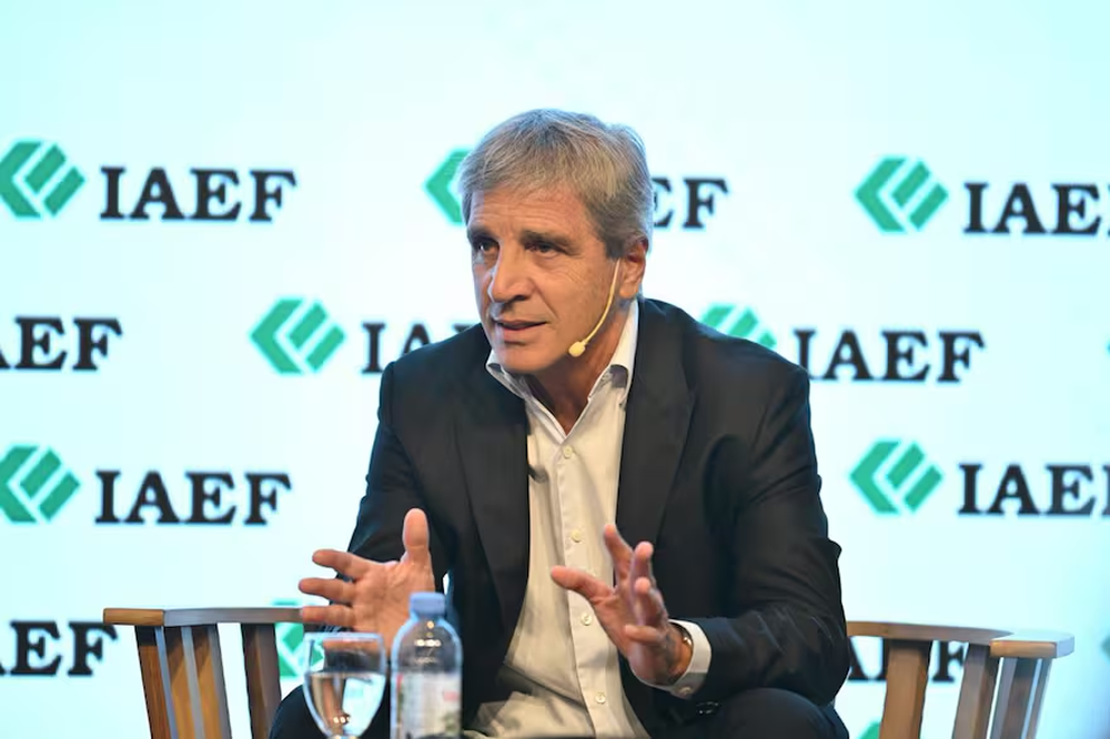 Luis Caputo, ministro de Economía.