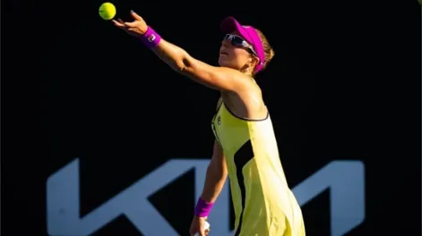 Nadia Podoroska perdió ante Azarenka y quedó afuera del Abierto de Australia