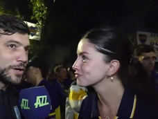 la entrevista entre un periodista y una hincha de boca antes del partido que se hizo viral: el video la entrevista entre un periodista y una hincha de boca antes del partido que se hizo viral: el video