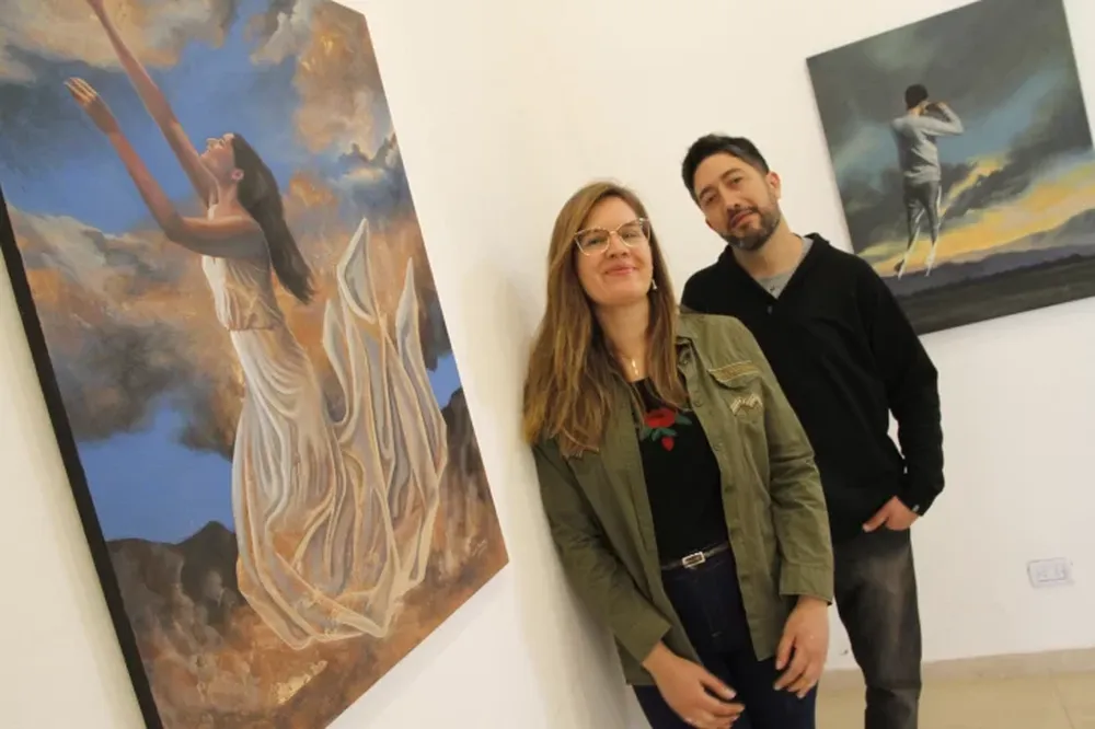 Arte compartido en el patio