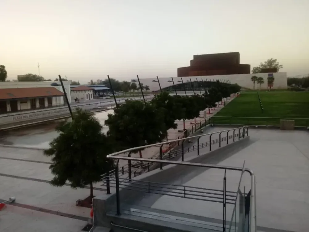 Llegó el Sur y la temperatura descendió 7 grados en 3 horas