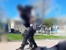 Los jóvenes protagonizaron una pelea en Pocito.