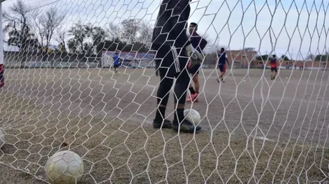 Arco de fútbol. Imagen ilustrativa.-