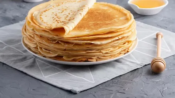 La receta de panqueques es muy sencilla y rápida de hacer.