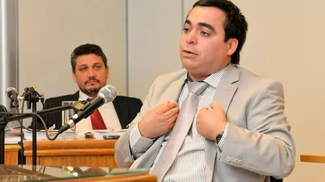 David Bravo, el ex intendente condenado.