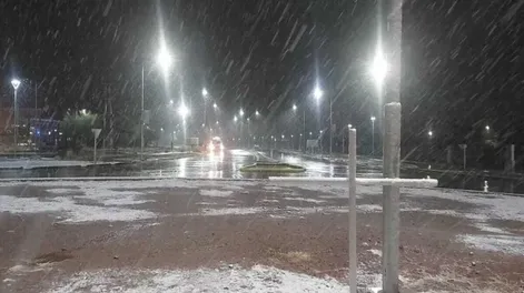 Nieva en gran parte de Mendoza