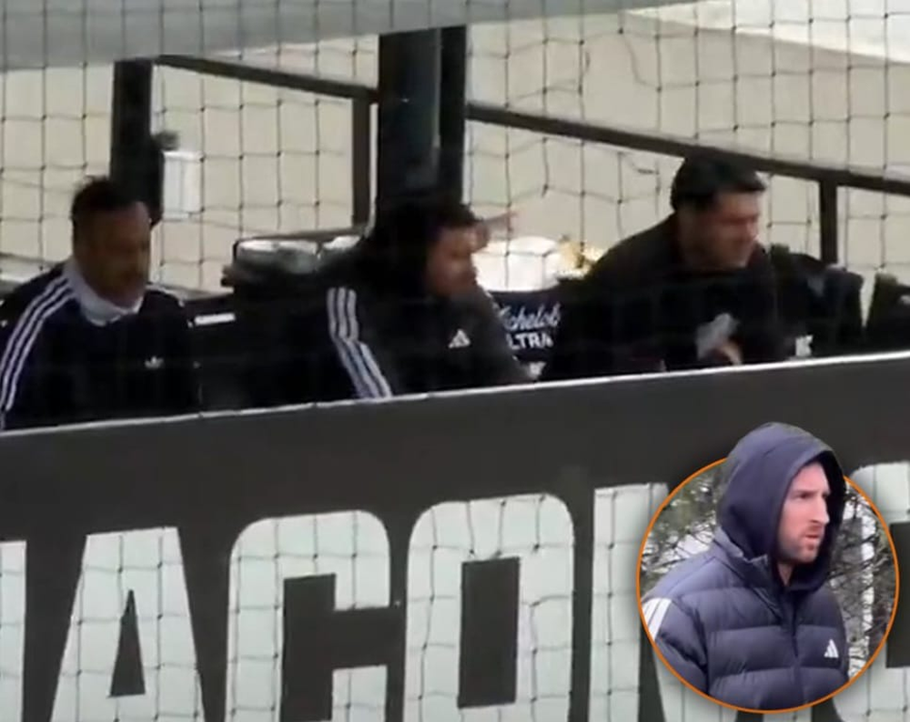 Visita de lujo: Messi reapareció en una cancha del ascenso tras la final del Mundial