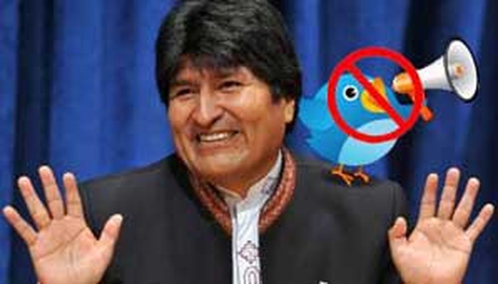 El que insulte a Evo Morales en una red social será sancionado