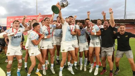 Pumas 7s dio el batacazo ante los All Blacks y se coronó en Nueva Zelanda
