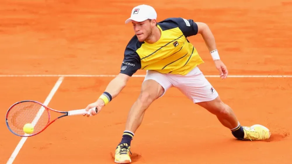 Dura caída de Schwartzman en Suecia