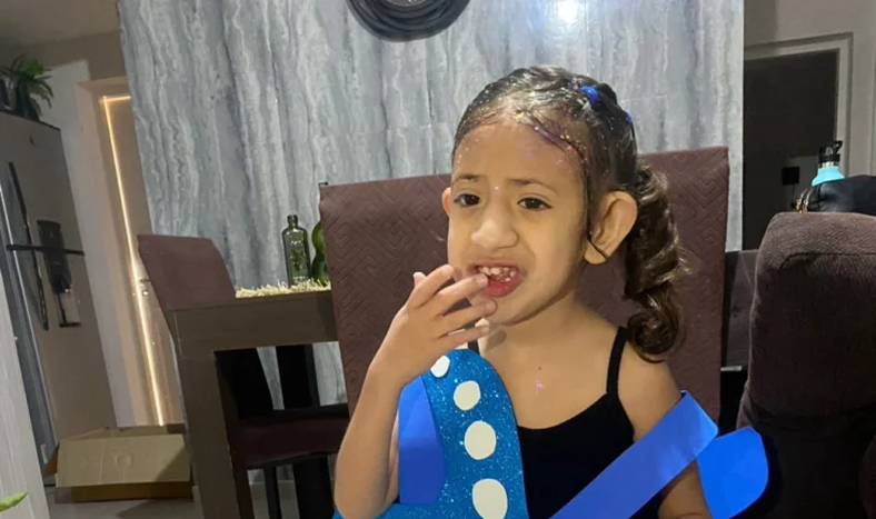 La lucha de Nicole, la nena sanjuanina de 7 años que afrontará su tercera cirugía cerebral en Buenos Aires