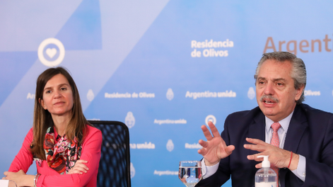 Alberto Fernández dijo que Macri desfinanció Anses y que él trabaja para un “fondo solvente” para jubilados
