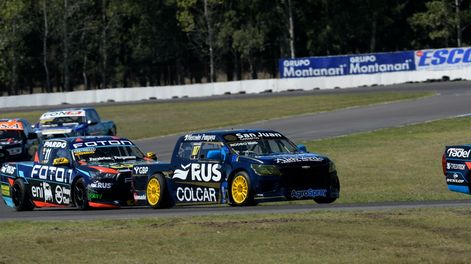 Revancha. La semana pasada Tobías Martínez la pasó mal en el TC y ahora va por todo en la TC Pick Up.
