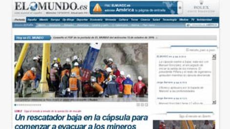 Medios internacionales están pendientes del rescate