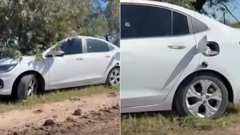 Macabro hallazgo en San Antonio de Areco: encontraron muerta a una pareja adentro de un auto