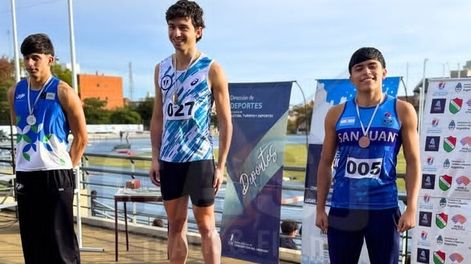 Bronce. Los atletas de San Juan cosecharon medallas en Entre Ríos en el Nacional U20.