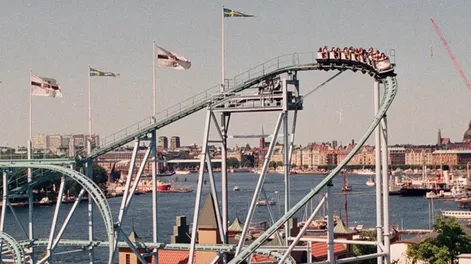 Un muerto y nueve heridos en el descarrilamiento en una montaña rusa