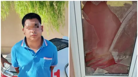 Intentó entrar a una casa rompiendo una ventana, pero la dueña llamó a la Policía y lo detuvieron