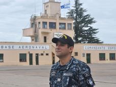 Orlando Pereyra, el jachallero que dejó su pueblo para ser parte de la Armada Argentina.&nbsp;
