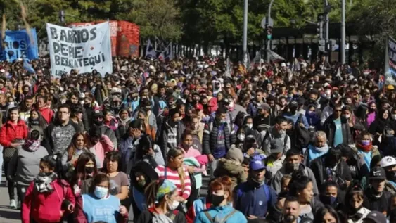 Endurecimiento de piqueteros