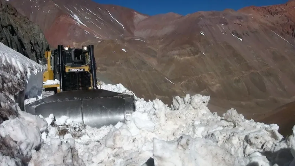 Por temporal en alta montaña, cerraron el Paso Internacional de Agua Negra