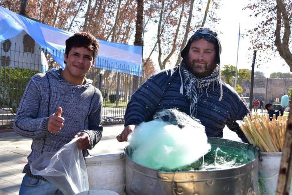 Los ambulantes pusieron el postre
