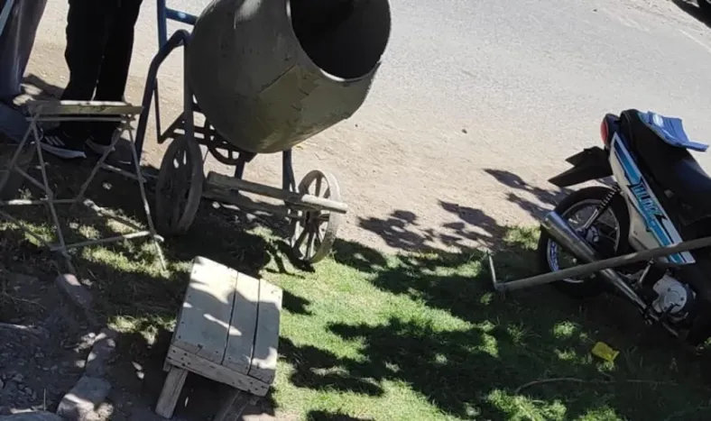 Muerte en Chimbas: secuestran la hormigonera y ordenan pericias tras el siniestro laboral