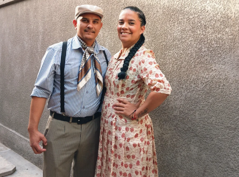 Julio Rivero y Verónica Ceballes, promotores de la cueca vallista dentro y fuera de San Juan