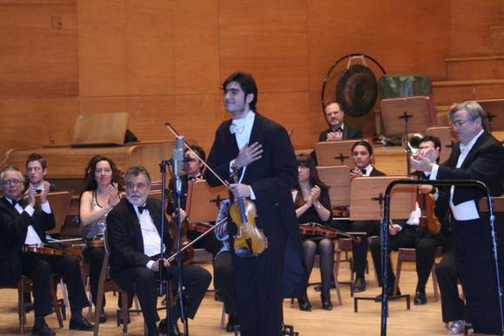 Inchausti: un violín de lujo